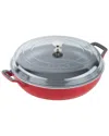 Staub 3.5-quart Braiser With Glass Lid