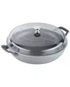 Staub Cast Iron 3.5-qt Braiser With Glass Lid