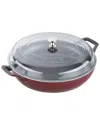 Staub Cast Iron 3.5-qt Braiser With Glass Lid