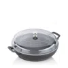 Staub 3.5-quart Braiser With Glass Lid In Multi