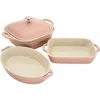 Staub 4-piece Ceramic Baking Dish Set