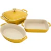 Staub 4-piece Ceramic Baking Dish Set