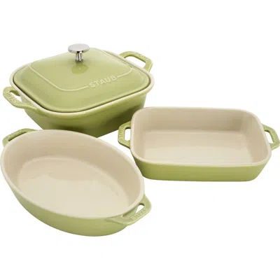 Staub 4-piece Ceramic Baking Dish Set