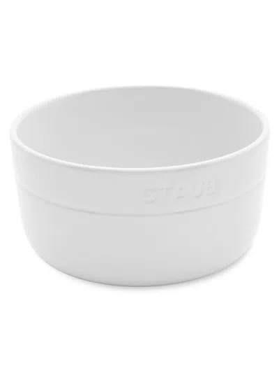 Staub 4-piece Ceramic Cereal Bowl Set In White