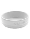 Staub 4-piece Ceramic Condiment Dish Set In White