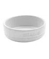 Staub 4 Piece Condiment Dishes Set In White