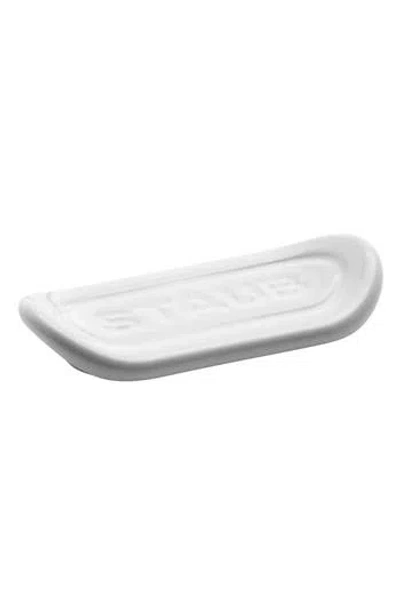 Staub 4-piece Utensil Rest Set In White