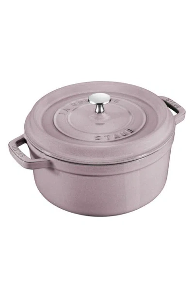 STAUB STAUB 4-QUART ENAMELED CAST IRON DUTCH OVEN