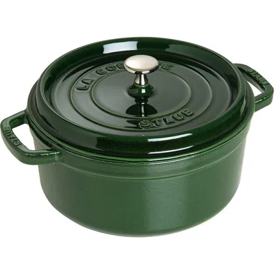 Staub 4-quart Enameled Cast Iron Dutch Oven In Basil