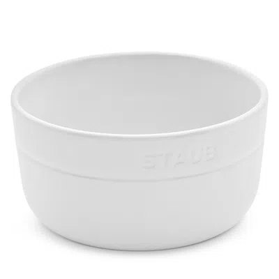 Staub 5 Cereal Bowl, White, Set Of 4