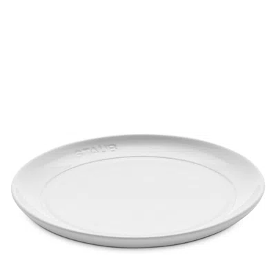 Staub 6 Appetizer Plate, White, Set Of 4 In Gray