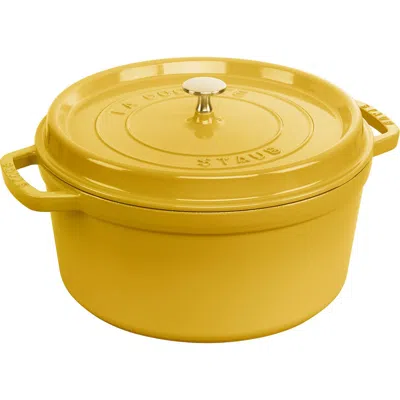 STAUB STAUB 7-QUART ENAMELED CAST IRON DUTCH OVEN