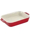 Staub Ceramic 7.5-inch X 6-inch Rectangular Baking Dish In Red