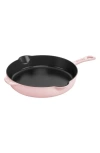 Staub 8.5-inch Enameled Cast Iron Traditional Deep Skillet In Pink