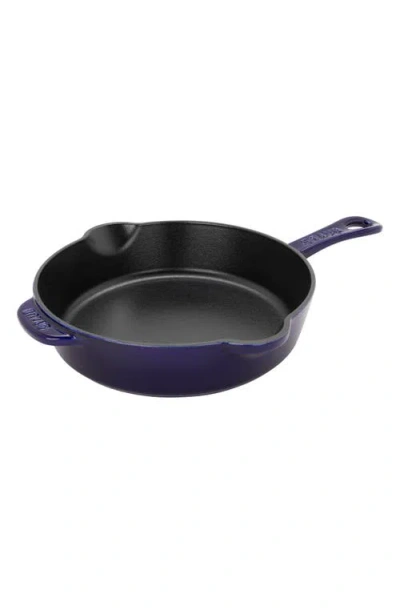 STAUB STAUB 8.5-INCH ENAMELED CAST IRON TRADITIONAL DEEP SKILLET