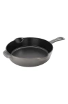Staub Cast Iron 8.5 Traditional Deep Skillet In Graphite Grey
