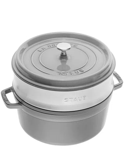 Staub Basket Casserole (24cm) In White
