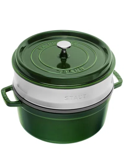 Staub Basket Casserole (26cm) In Green
