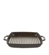 Staub Black Double Handle Square Grill