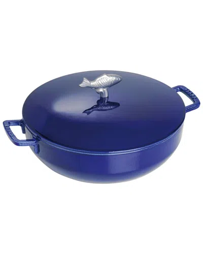 Staub Bouillabaisse Pot In Blue