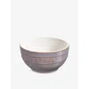 Staub Ancient Grey Brand-embossed Ceramic Bowl 14cm In Gray