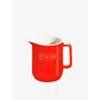 Staub Cherry Brand-embossed Ceramic Pitcher In Multi