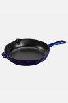 Staub Cast Iron 10-inch Fry Pan Skillet In Dark Blue At Urban Outfitters In Dark Blue