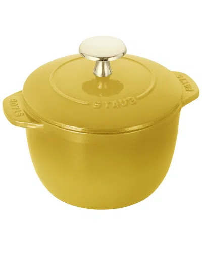 STAUB STAUB CAST IRON 1.5QT CITRON PETITE FRENCH OVEN