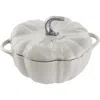 Staub Cast Iron 3.5-qt Pumpkin Cocotte With Stainless Steel Knob