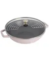 Staub Enameled Cast Iron 4.5-qt. Perfect Pan With Lid