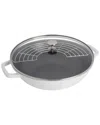 Staub 4.5-quart Enameled Cast Iron Perfect Pan In White