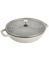 Staub Enameled Cast Iron 4.5-qt. Perfect Pan With Lid