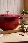 Staub Cast Iron 5-qt Essential Dutch Oven In Cherry At Urban Outfitters