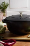 Staub Cast Iron 5-qt Essential Dutch Oven In Matte Black At Urban Outfitters