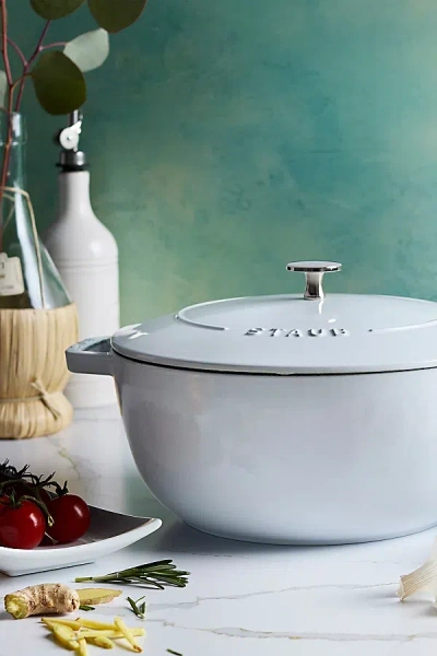 Staub Cast Iron 5-qt Essential Dutch Oven In White At Urban Outfitters