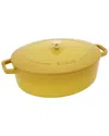 Staub 6.25-quart Enameled Cast Iron Shallow Oval Dutch Oven