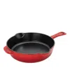 Staub Cast Iron 8.5in Cherry Traditional Deep Skillet In Cherry