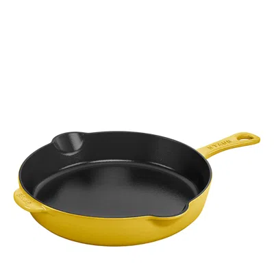 STAUB CAST IRON 8.5 TRADITIONAL DEEP SKILLET
