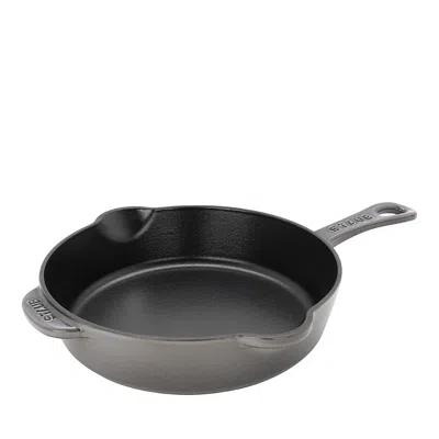 STAUB CAST IRON 8.5 TRADITIONAL DEEP SKILLET