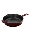 Staub Cast Iron 8.5 Traditional Deep Skillet In Grenadine
