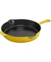 Staub Cast Iron 8.5-inch Traditional Deep Skillet In Lemon