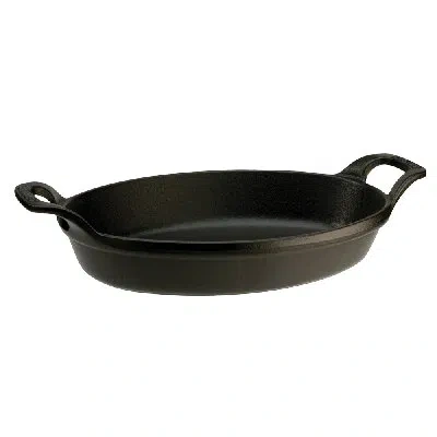 Staub Cast Iron 9.5-inch X 6.75-inch Oval Baking Dish - Matte Black