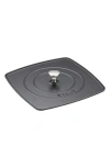 Staub Cast Iron Grill Press In Black