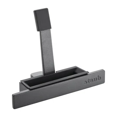 Staub Cast Iron Lid Holder - Black In Gray