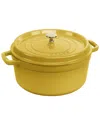 Staub Cast Iron 5.5-qt Round Dutch Oven