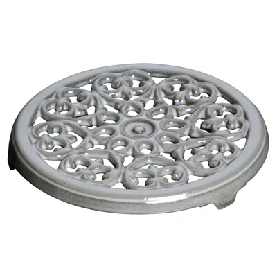 Staub Cast Iron Round Lilly Trivet