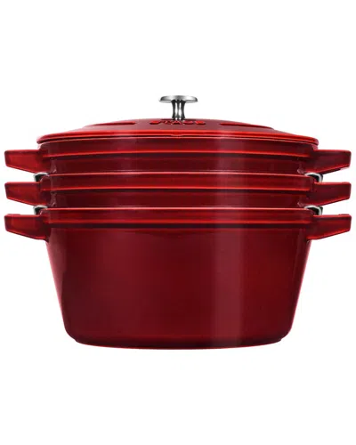 STAUB STAUB CAST IRON STACKABLE COOKWARE GRENADINE