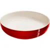 Staub Ceramic 11.5in Cherry Shallow Serving Bowl In Cherry