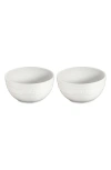 Staub Ceramic 2-piece Large Universal Bowl Set In White