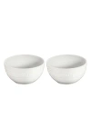 Staub Ceramic 2-piece Large Universal Bowl Set In White